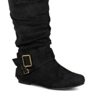 *SALE* Journee Collection Women's SHELLEY Fashion Boot, Black, 9.5M--NEW--2830